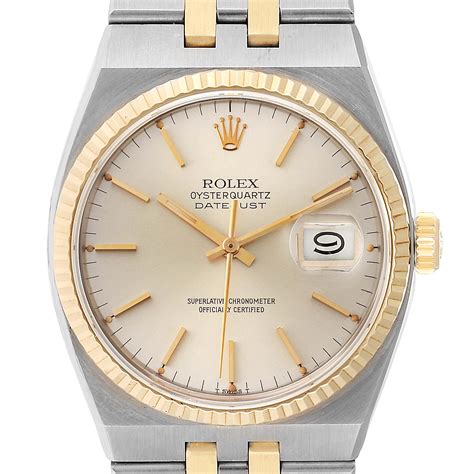 rolex oysterquartz datejust used value